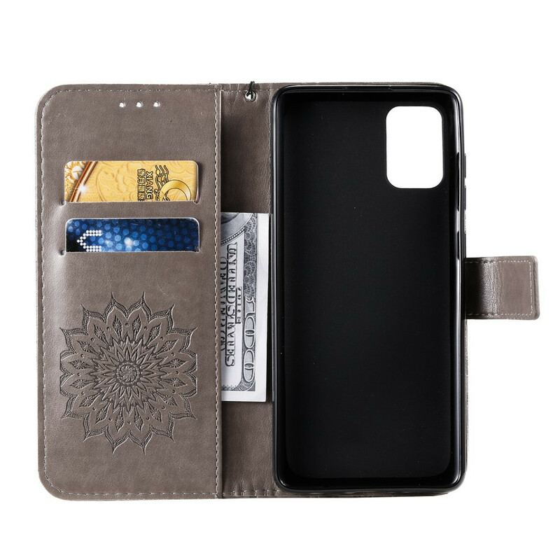 Housse Samsung Galaxy A71 Fleur de Soleil