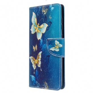 Housse Samsung Galaxy A71 Papillons Rois