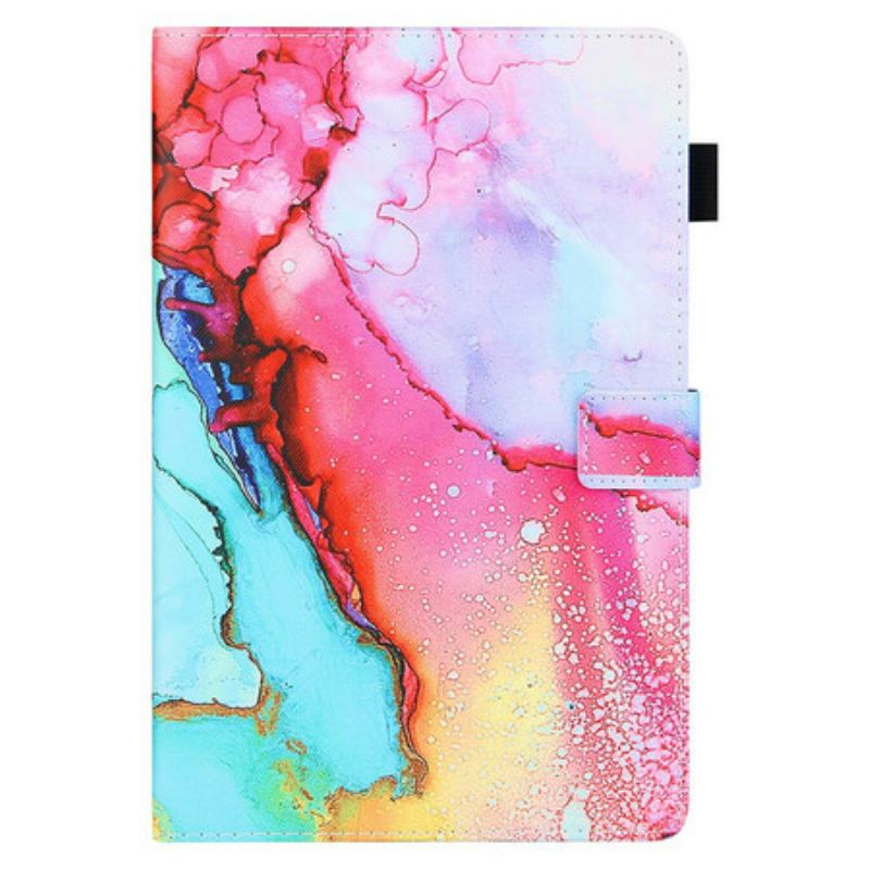 Housse Samsung Galaxy Tab A7 Lite Style Marbre