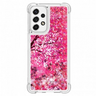 Coque Samsung Galaxy A53 5G Arbre Paillettes