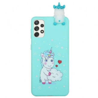 Coque Samsung Galaxy A53 5G Licorne Fun 3D
