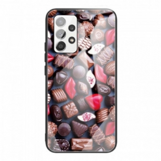 Coque Samsung Galaxy A53 5G Verre Trempé Chocolats