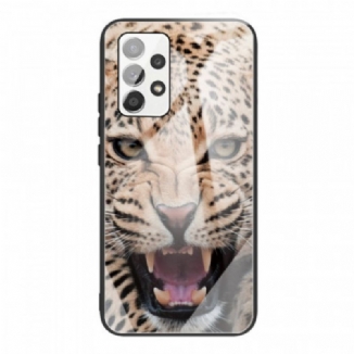 Coque Samsung Galaxy A53 5G Verre Trempé Léopard