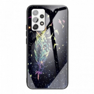 Coque Samsung Galaxy A53 5G Verre Trempé Plume