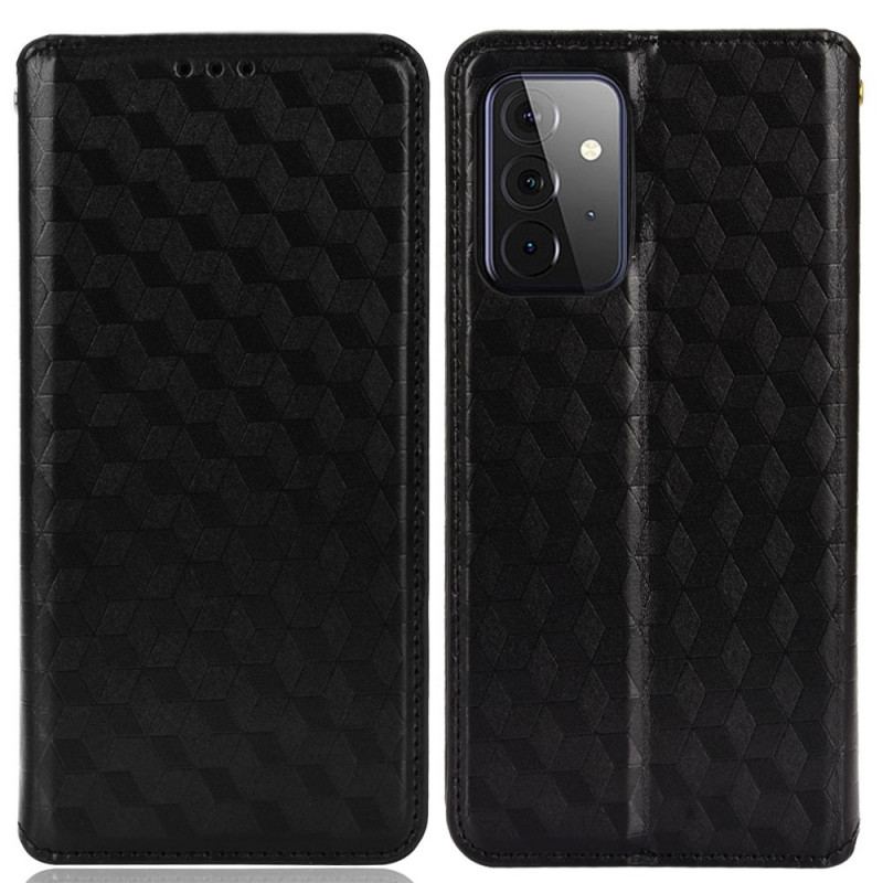 Flip Cover Samsung Galaxy A53 5G Effet Cuir Diamant 3D