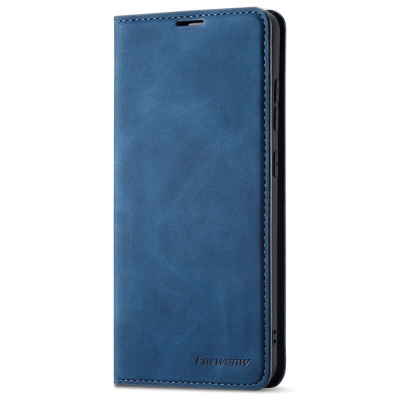 Flip Cover Samsung Galaxy A53 5G Effet Cuir FORWENW