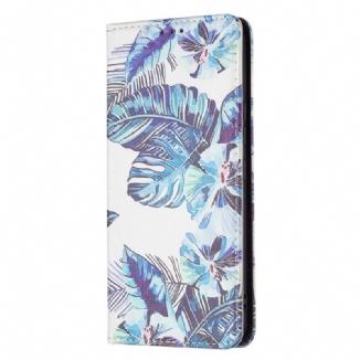 Flip Cover Samsung Galaxy A53 5G Feuilles