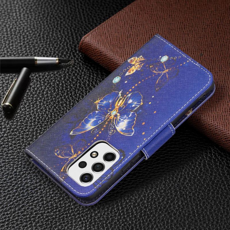 Housse Samsung Galaxy A53 5G Papillons de Nuit