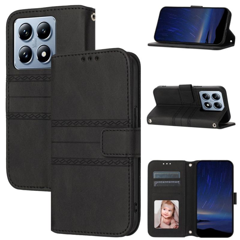 Housse Xiaomi 14T Pro Frise à Lanière