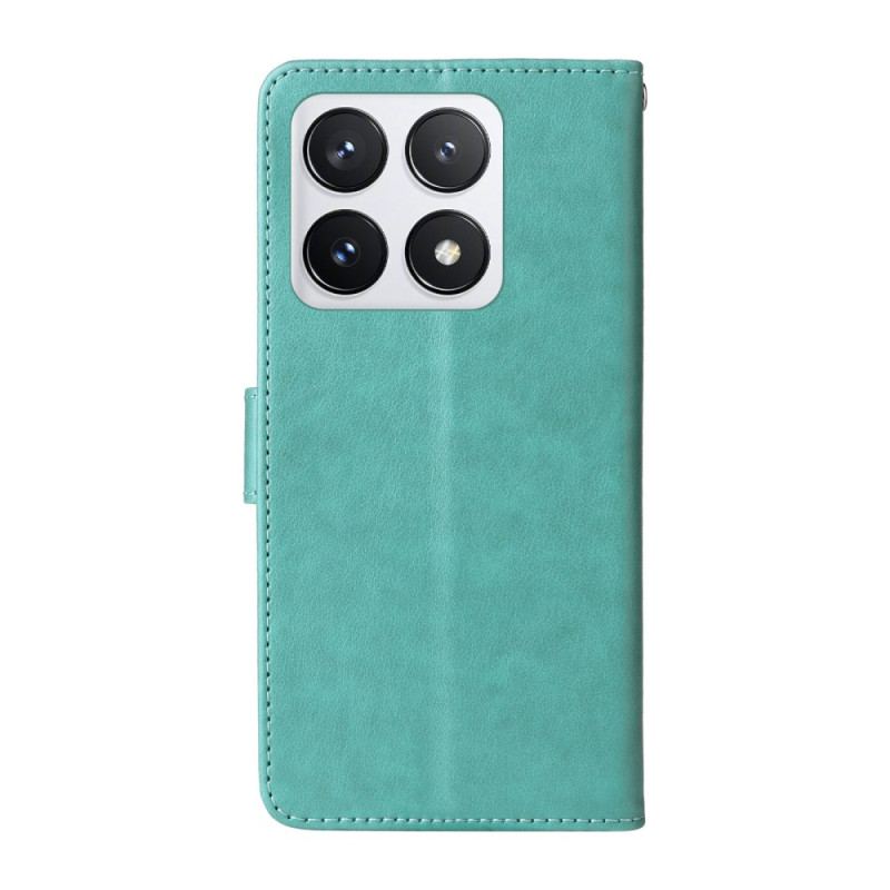 Housse Xiaomi 14T Pro Motif Papillons et Fleurs