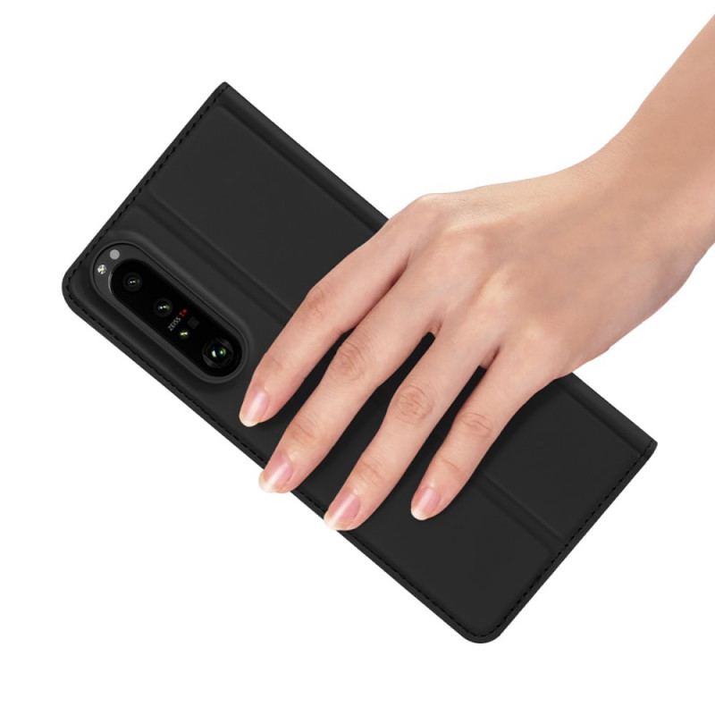 Flip Cover Sony Xperia 1 IV Skin Pro Series Dux Ducis