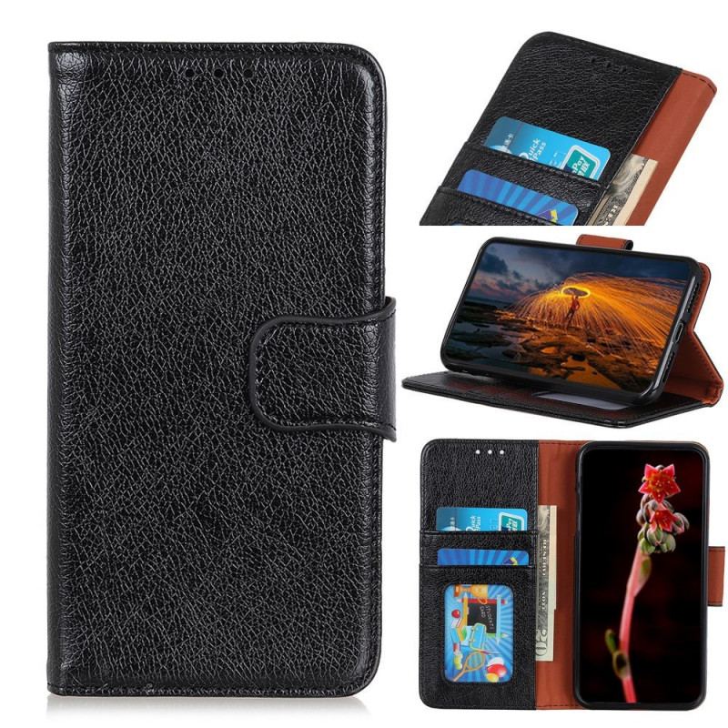 Housse Sony Xperia 1 IV Cuir Nappa Fendu