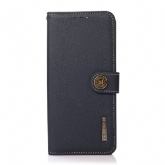 Housse Sony Xperia 1 IV Cuir Véritable KHAZNEH RFID