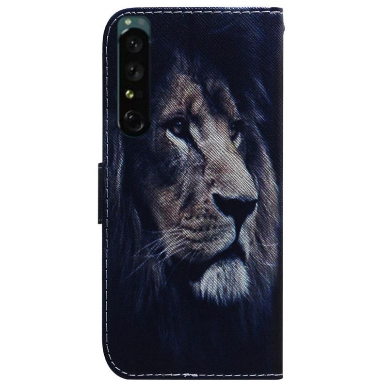 Housse Sony Xperia 1 IV Dreaming Lion