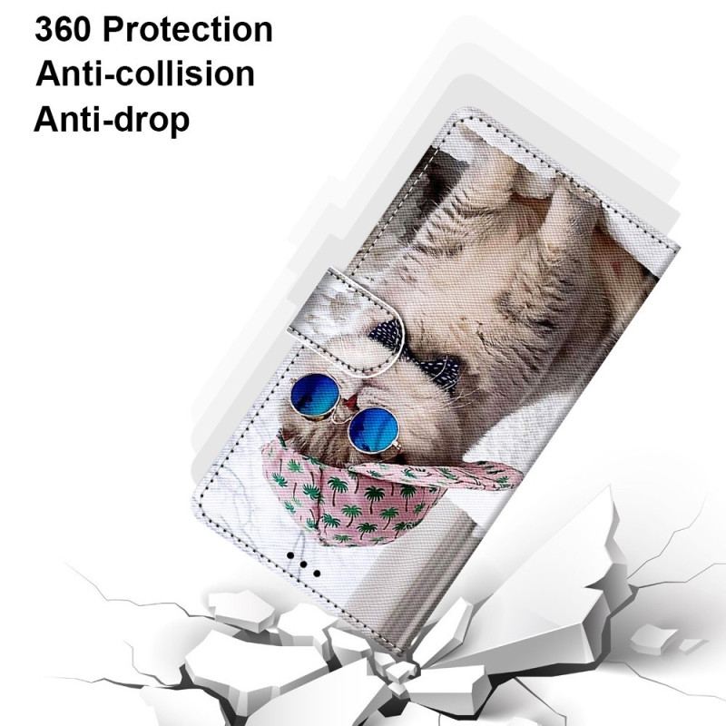 Housse Sony Xperia 1 IV Yo Cat à Lanière