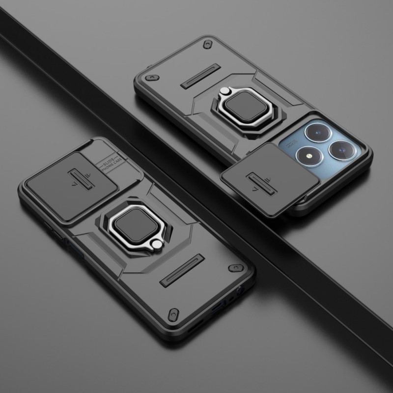 Coque Realme Note 60 / 60X / C63 / C61 Ring Résistante avec Protecteur Caméra