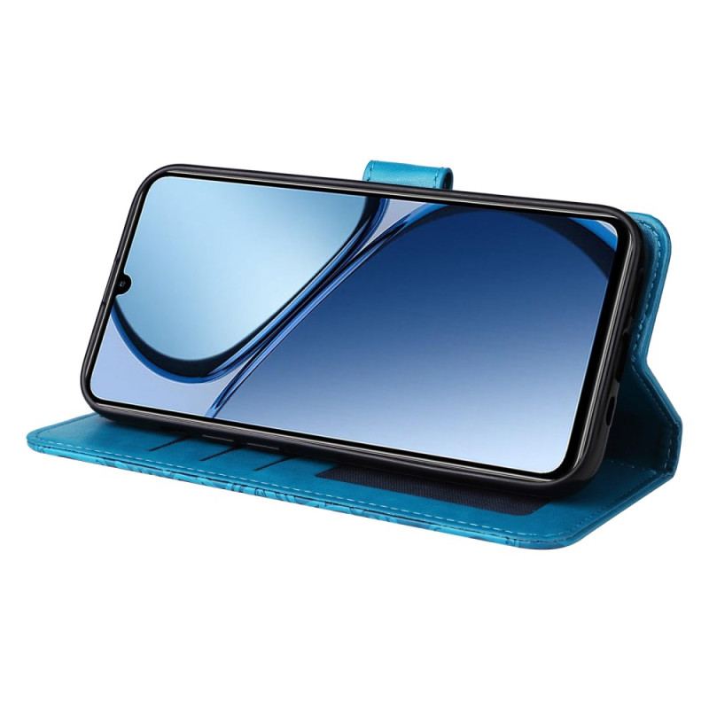 Housse Realme Note 60 / 60X / C63 / C61 Motif Tournesol