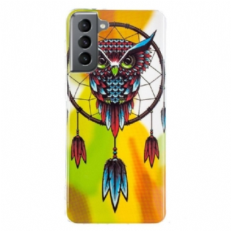 Coque Samsung Galaxy S21 FE Attrape Rêves Fluorescente