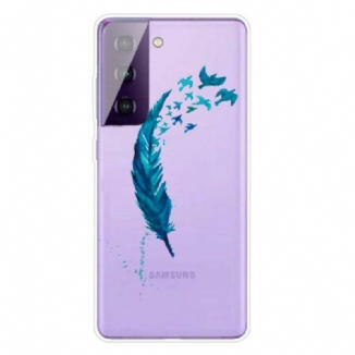 Coque Samsung Galaxy S21 FE Belle Plume