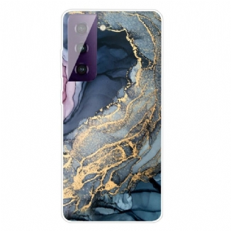 Coque Samsung Galaxy S21 FE Marbre Coloré