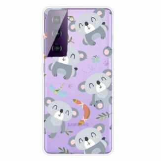 Coque Samsung Galaxy S21 FE Mignons Koalas