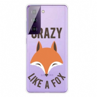 Coque Samsung Galaxy S21 FE Renard / Crazy Like a Fox