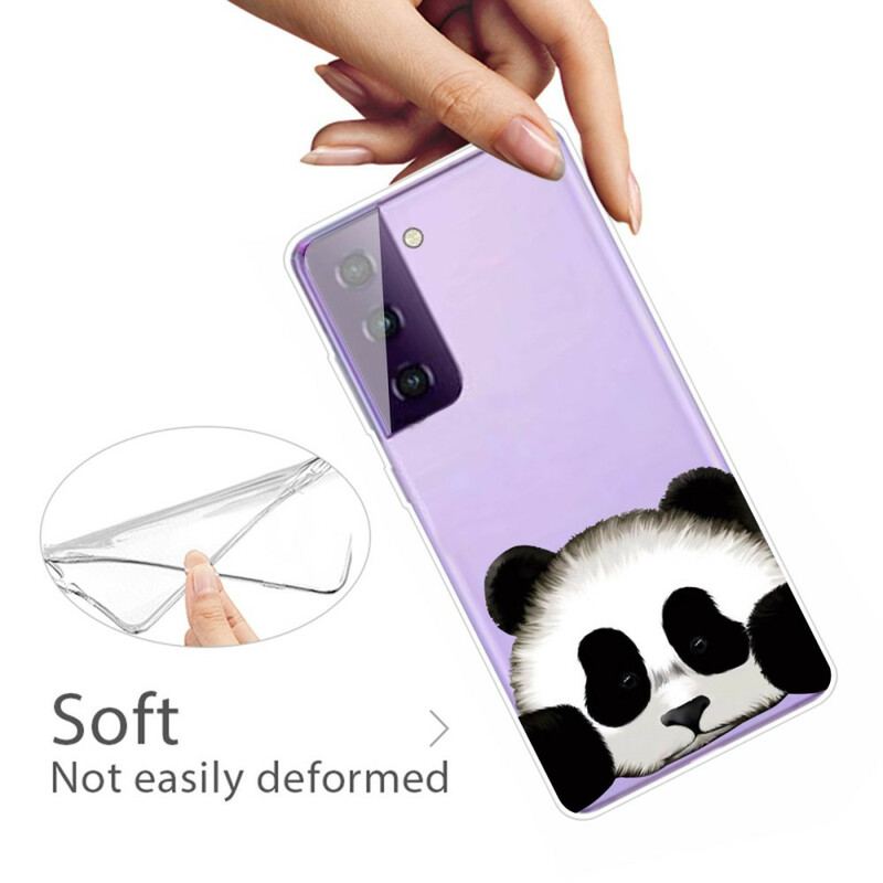 Coque Samsung Galaxy S21 FE Transparente Panda