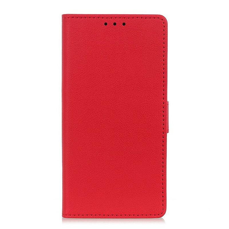 Housse Samsung Galaxy S21 FE Effet Cuir Classique