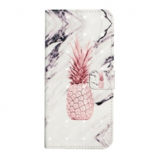 Housse Samsung Galaxy S21 FE Light Spot Ananas
