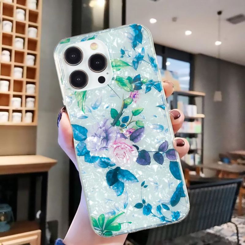 Coque iPhone 15 Pro Max Florale