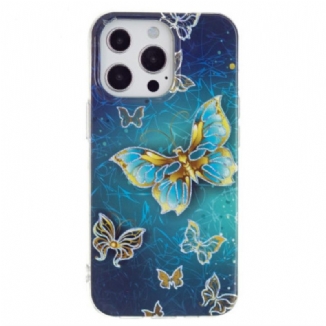 Coque iPhone 15 Pro Max Papillons Précieux