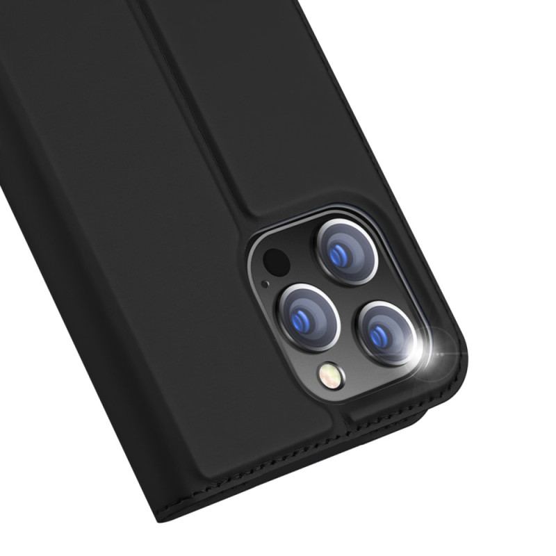 Flip Cover iPhone 15 Pro Max Skin Pro Series Dux Ducis