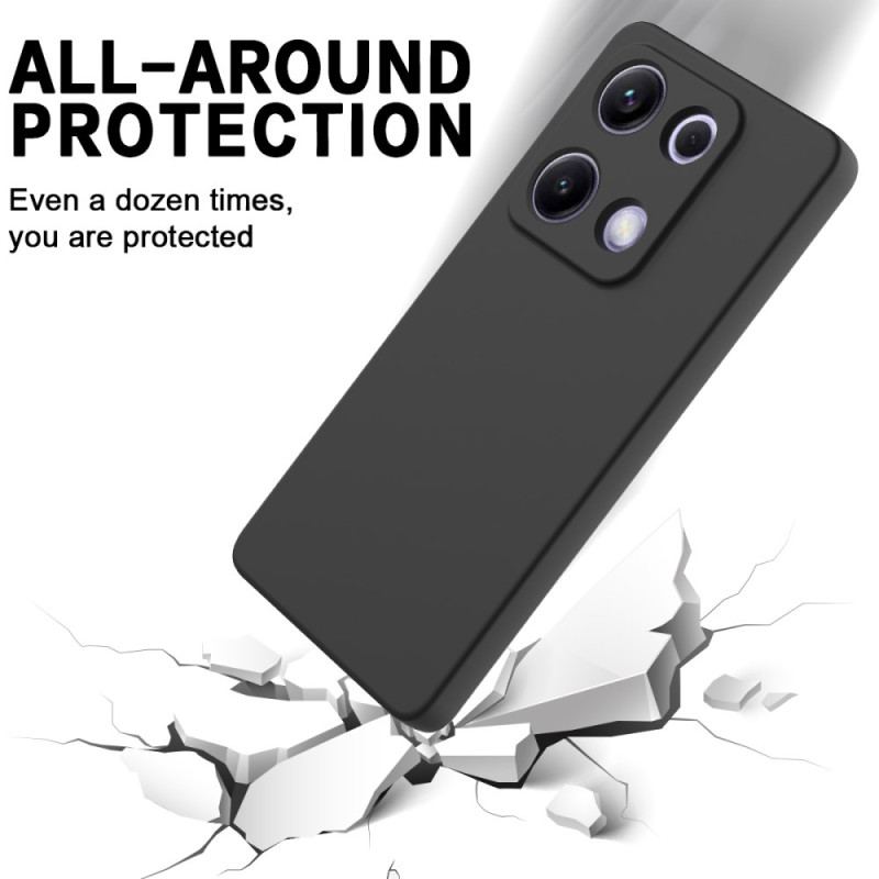 Coque Xiaomi Redmi Note 14S Silicone Liquide à Lanière