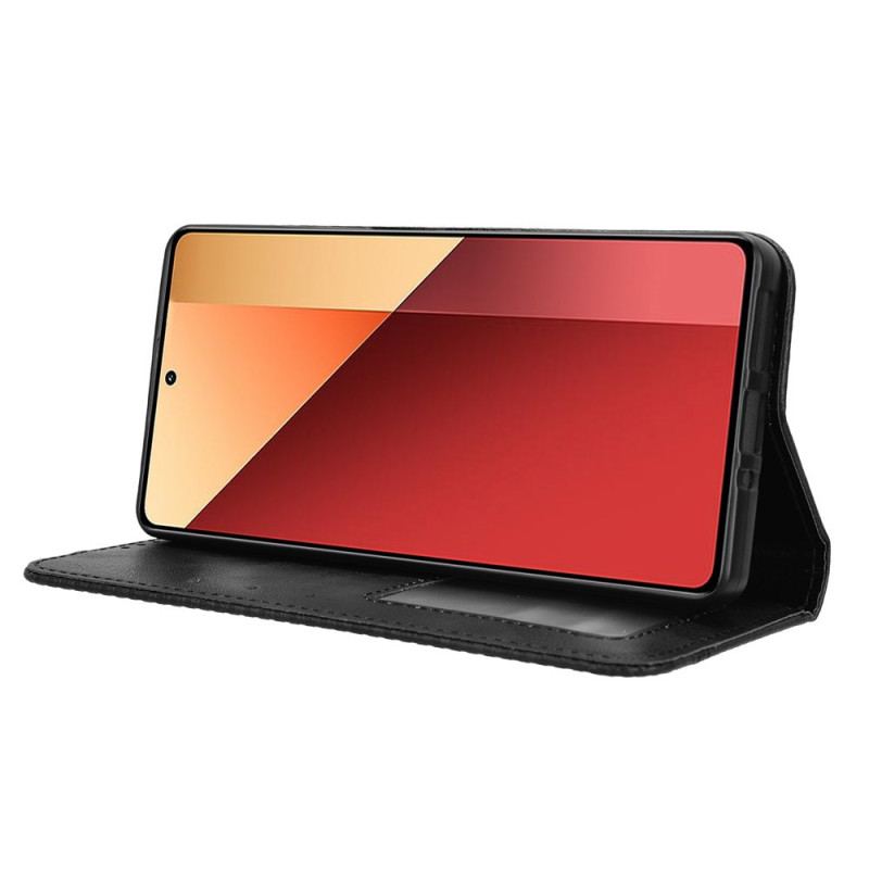 Flip Cover Xiaomi Redmi Note 14S / Note 13 Pro 4G / Poco M6 Pro 4G Style Vintage