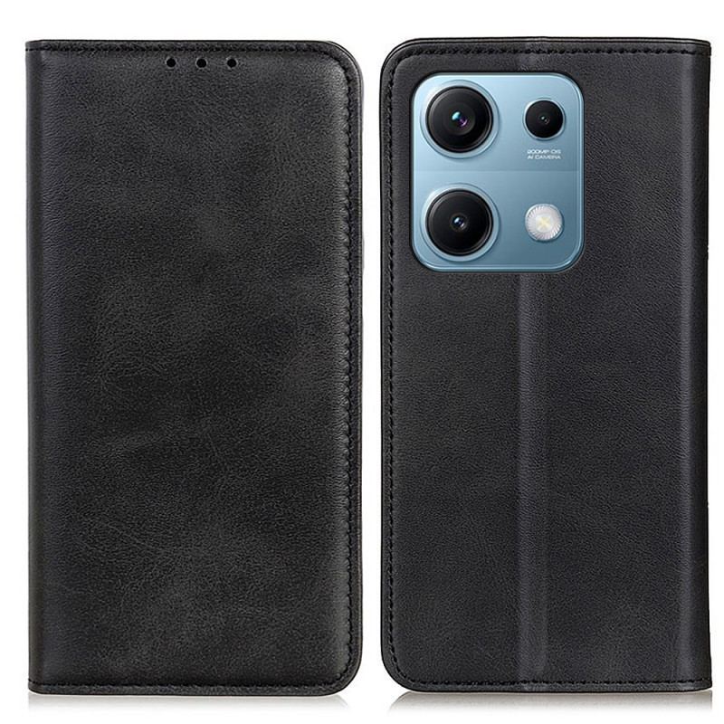 Flip Cover Xiaomi Redmi Note 14S Cuir Fendu