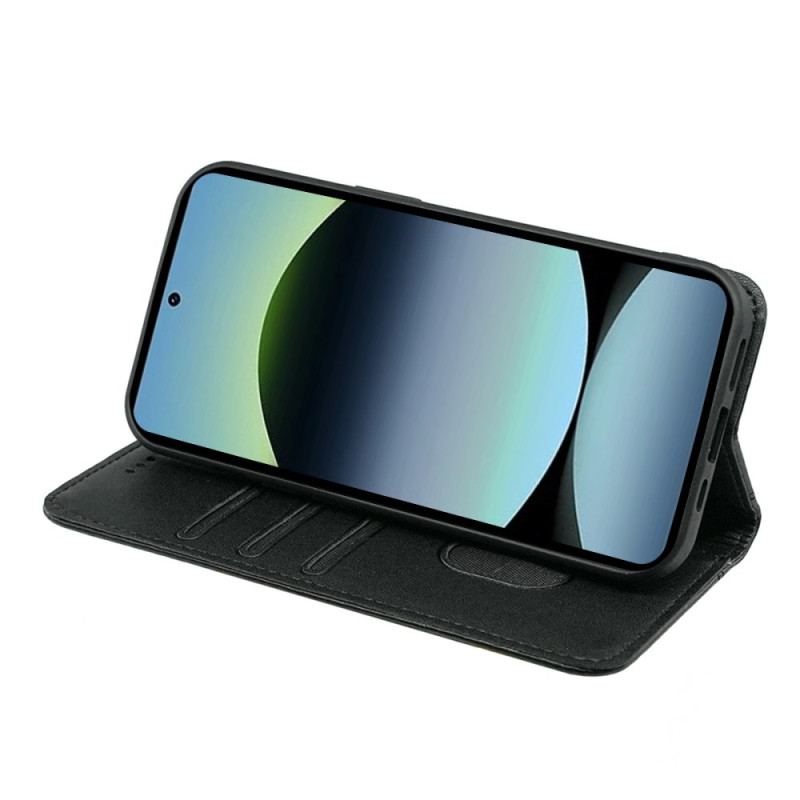 Flip Cover Xiaomi Redmi Note 14S Liseré à Lanière