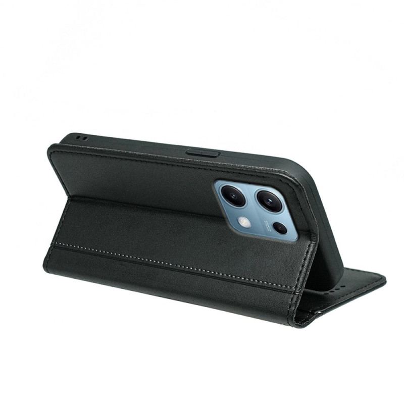 Flip Cover Xiaomi Redmi Note 14S Liseré à Lanière