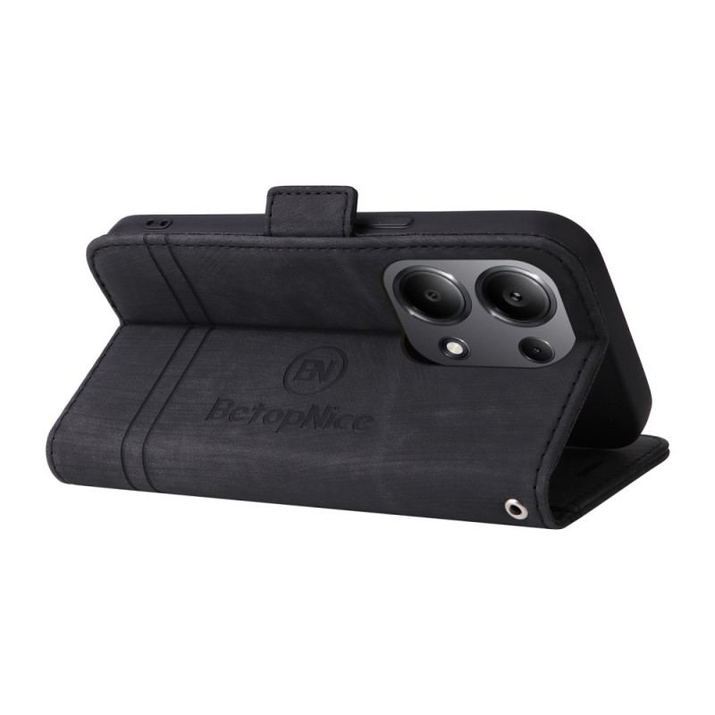 Housse Xiaomi Redmi Note 14S / Note 13 Pro 4G / Poco M6 Pro 4G avec Lanière BETOPNICE