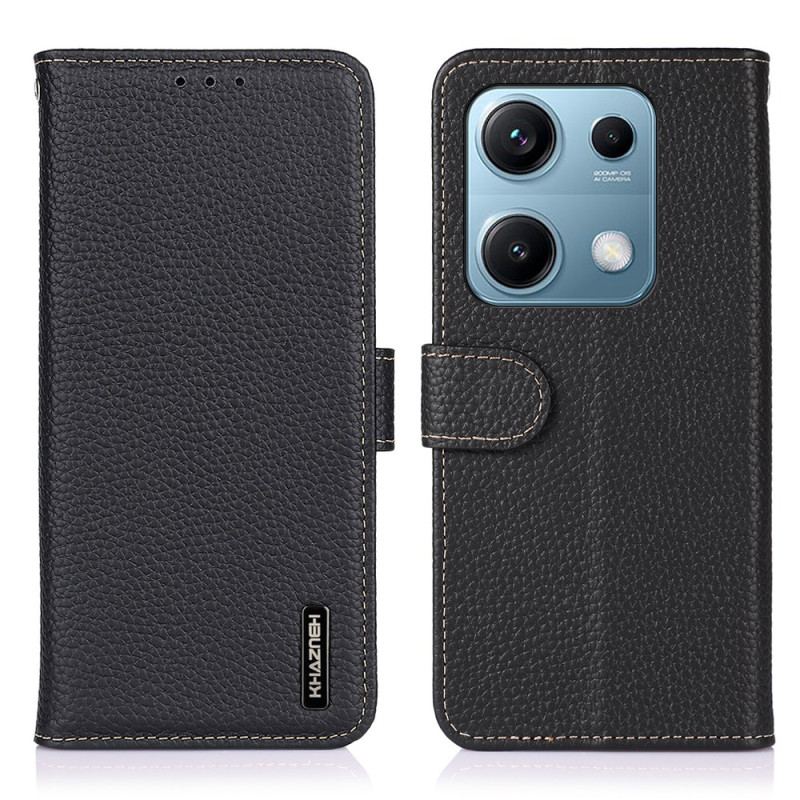 Housse Xiaomi Redmi Note 14S Classique Cuir KHAZNEH