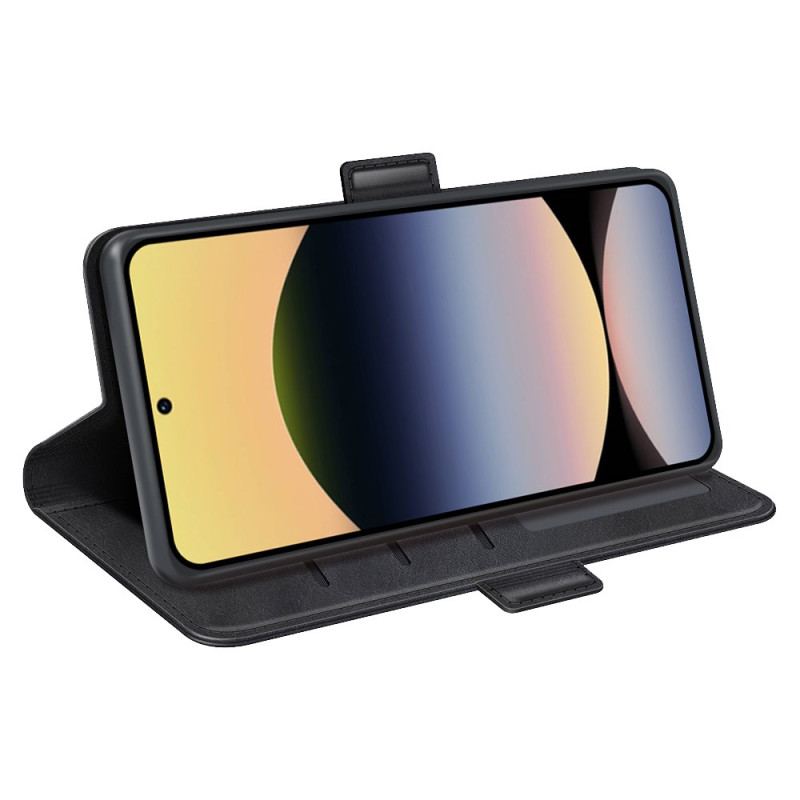 Housse Xiaomi Redmi Note 14S Double Fermoir Magnétique