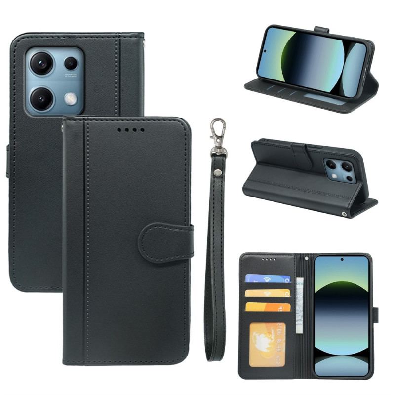 Housse Xiaomi Redmi Note 14S Liseré à Lanière