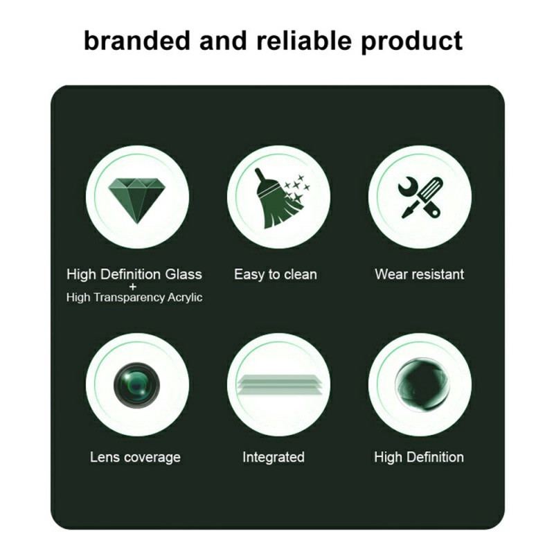 Lentille de Protection en eVerre Trempé pour Xiaomi Redmi Note 14S