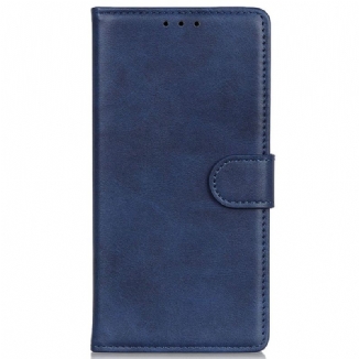 Housse Poco M5 Simili Cuir Mat