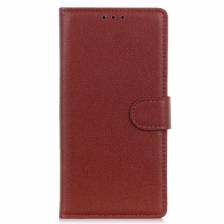 Housse Poco M5 Simili Cuir Traditionnel