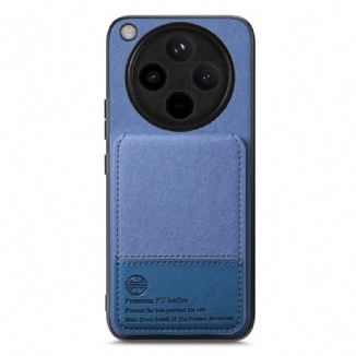 Coque Oppo Find X8 5G Porte-cartes et Protection RFID