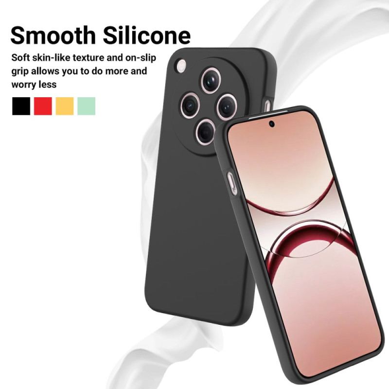 Coque Oppo Find X8 5G Silicone Liquide à Lanière