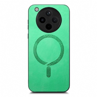 Coque Oppo Find X8 Compatible MagSafe Effet Cuir