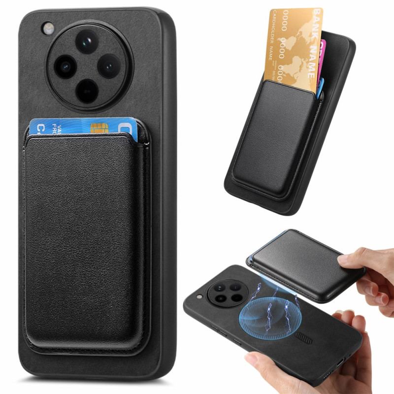 Coque Oppo Find X8 Porte-Cartes Magnétique Détachable