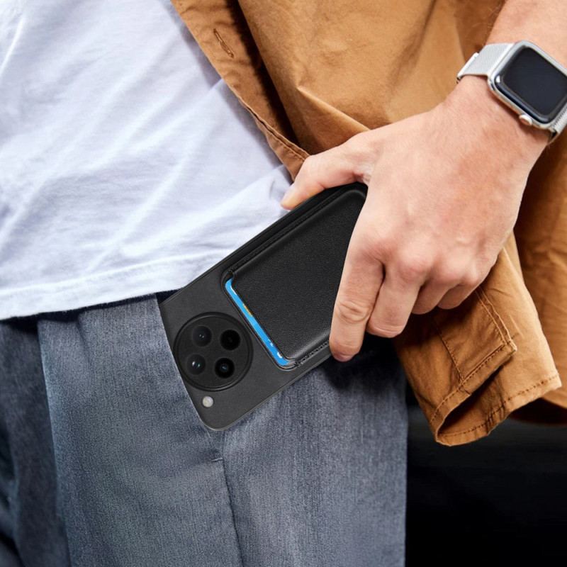 Coque Oppo Find X8 Porte-Cartes Magnétique Détachable