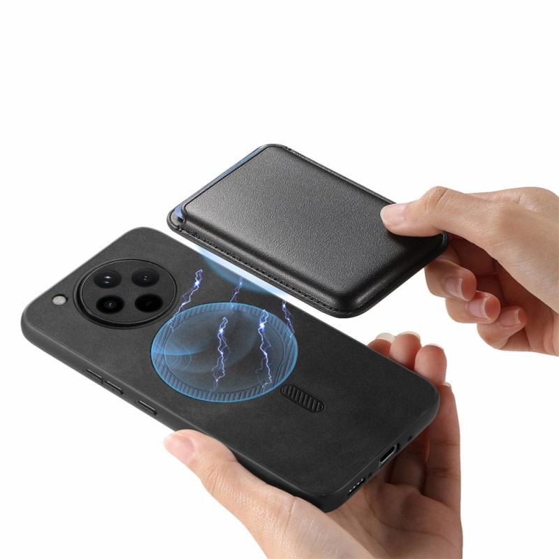 Coque Oppo Find X8 Porte-Cartes Magnétique Détachable